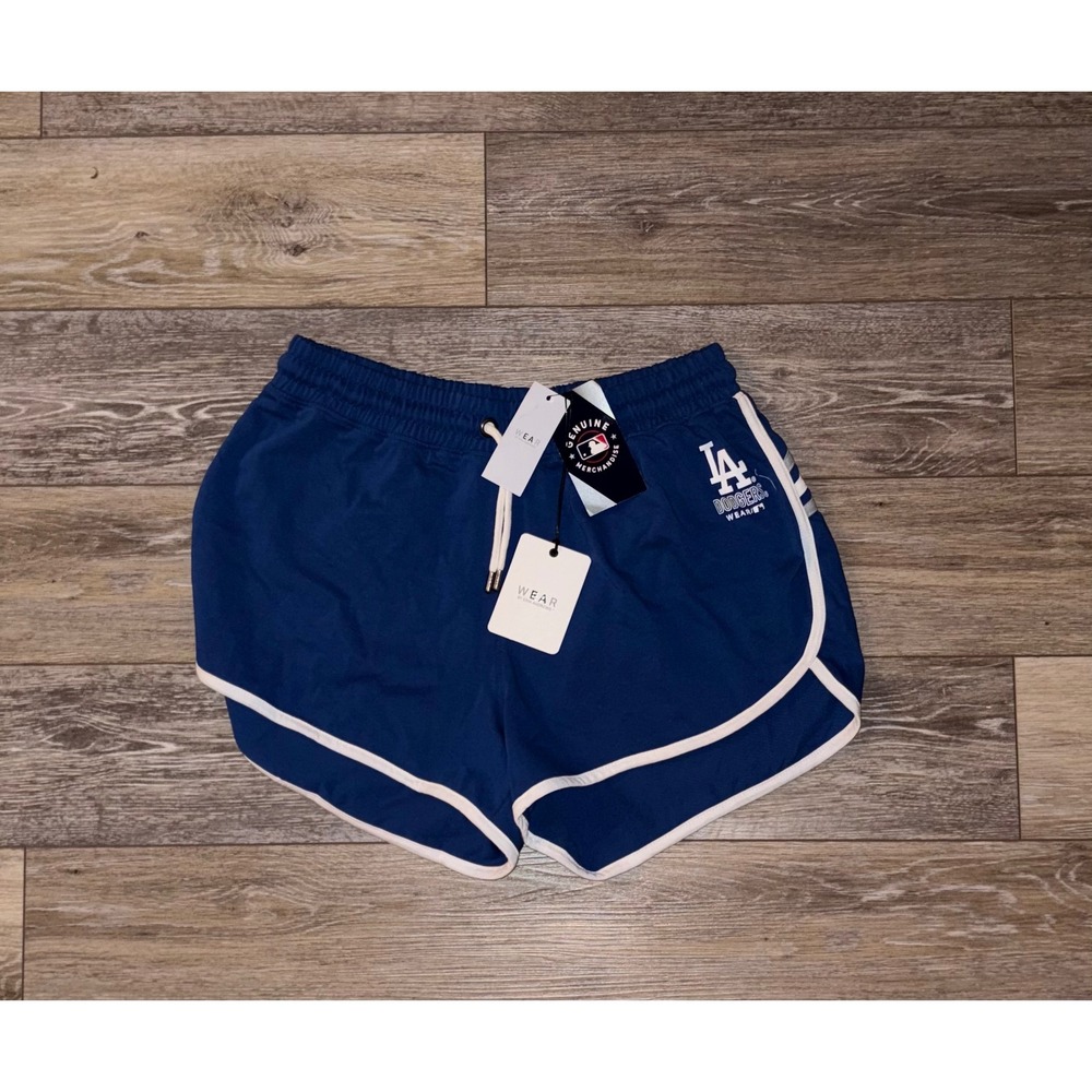 Women's Dodgers Blue Athletic Shorts